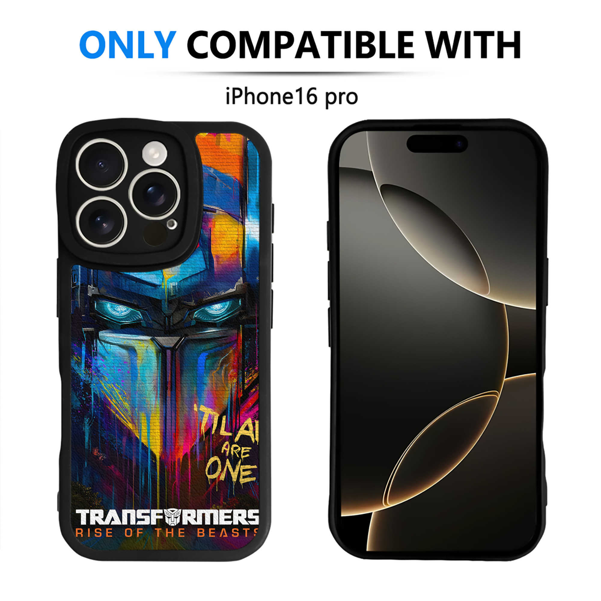 （画像用） Transformers トランスフォーマー 【iPhone 16シリーズ対応】シリコンスマホケース（レザー調） 材質：シリコン